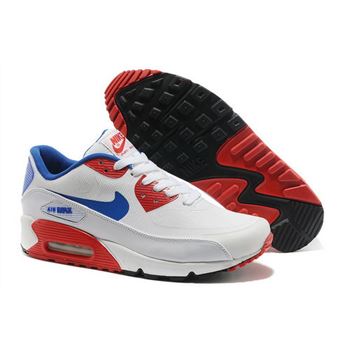 Wmns Nike Air Max 90 Prem Tape Sn Men Blue And Red Running Shoes Inexpensive